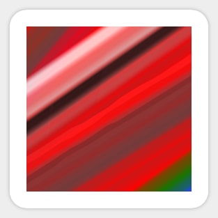 red green abstract texture Sticker